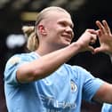 Manchester City striker Erling Haaland is the EA Sports FC 24 cover star. 
