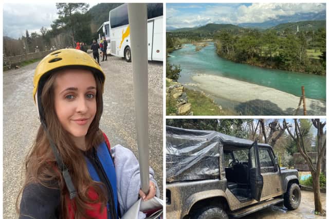 On the first full day we had the rafting, Tazi Canyon and jeep safari experience. (Photo: Isabella Boneham)