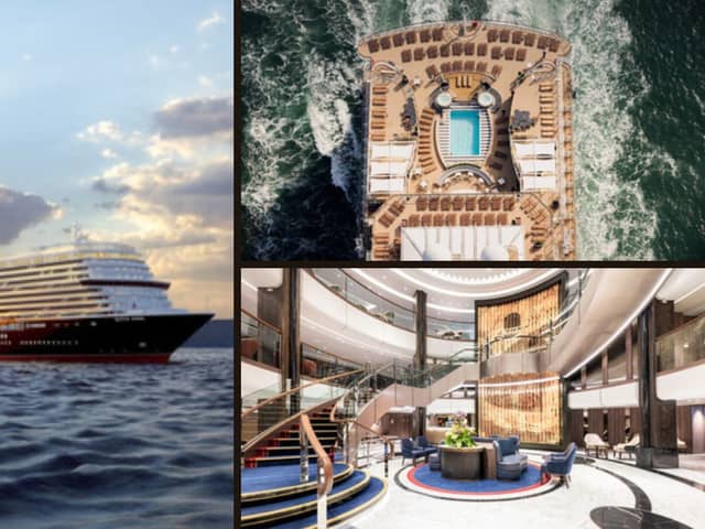 Cunard's new cruise ship Queen Anne.