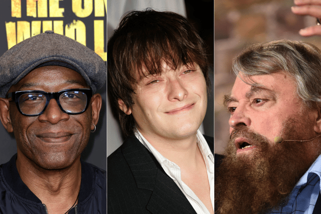 [L-R] Lennie James, Edward Furlong and Brian Blessed are among the special guests attending this year's Comic Con Manchester, taking place this weekend at the BEC Arena (Credit: Getty Images)