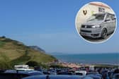 The high-spec campervan we hired through Camplify took us along the UK's south coast in complete comfort