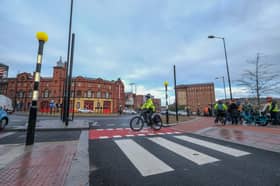 West Bar roundabout has officially reopened after an extensive remodelling.