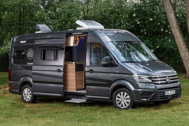 The Knaus motorhome is worth £79,000