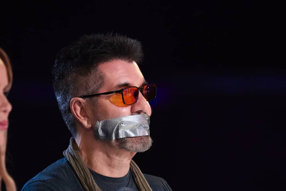 Simon Cowell during BGT auditions 2025.