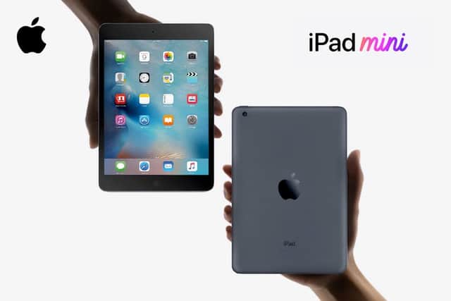 You could also choose an iPad Mini, if you preferred