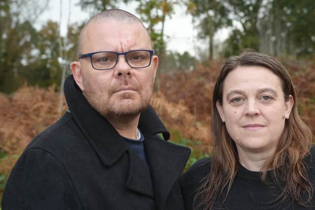 Charlie Cosser's parents - Martin and Tara
