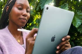 The M3-powered iPad Air delivers pro-level speed in a slim, lightweight design.