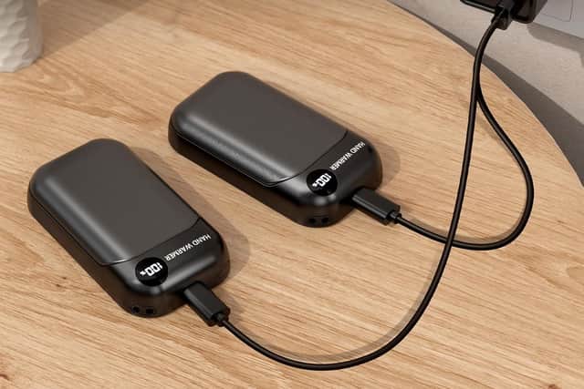 They quickly recharge through USB