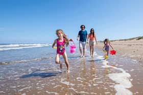 Book some family time on the beach for less than £150 this Easter