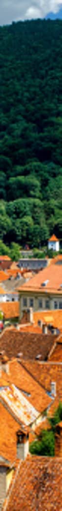 Romania's Brasov cityscape is a must see.