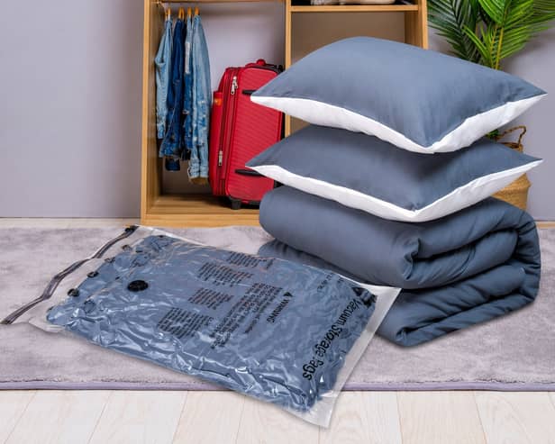 These deals start at £8, but there's a brilliant offer for jumbo bags with a free electric pump