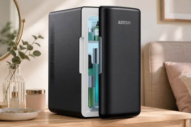 The AstroAI Mini Fridge has become one of Amazon’s fastest-selling compact coolers, with more than 1,000 bought in the past month and space for up to eight cans or a selection of skincare essentials.