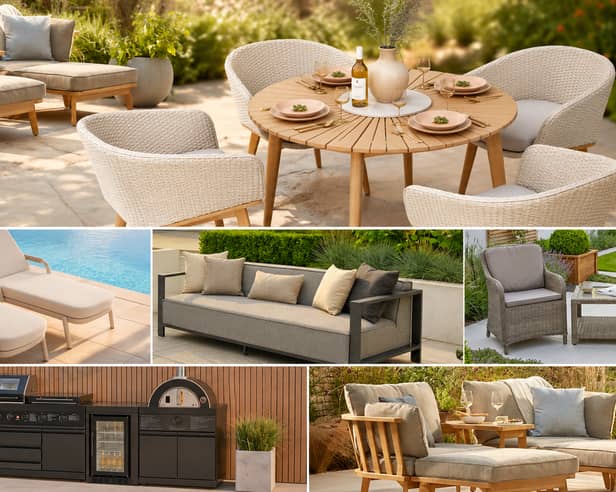 From outdoor kitchens and designer dining sets to luxury loungers and daybeds, premium outdoor furniture is helping transform British gardens into stylish outdoor living spaces.
