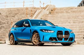 The M3 Competition is a raw performance version of the popular BMW sports car