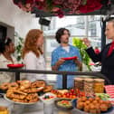 Jumping the breakfast buffet queue made the list