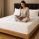 The extra-thick memory foam mattress comes in five sizes, from Single to Super King