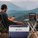 The AAOBOSI portable fridge freezer is designed for camping, caravans, motorhomes and road trips, with the flexibility to cool or freeze food on the move
