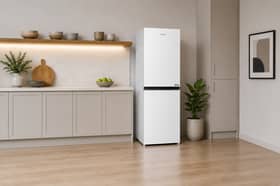 The Hotpoint Total No Frost 50/50 Fridge Freezer with VitalCare brings modern features including no frost technology.