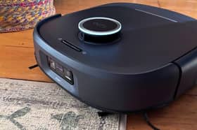 Cottage vs robovac: The Eufy Omni E35 automatically detects changes between hard flooring and rugs, switching cleaning modes as it moves around the home.