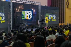 Victory Youth Group's Mega Help event filled Finsbury Park's Rainbow Theatre with live music, testimony and support for young people