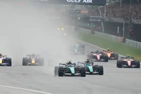 Mercedes driver Kimi Antonelli of Italy is in pole position to win the 2026 Formula 1 Drivers’ Championship
