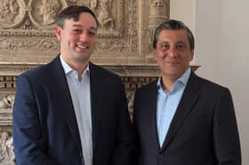 Founder and CEO of Ledgebrook, Gage Caligaris, met with Dr. Nazim Cetin, CEO of Alllianz X
