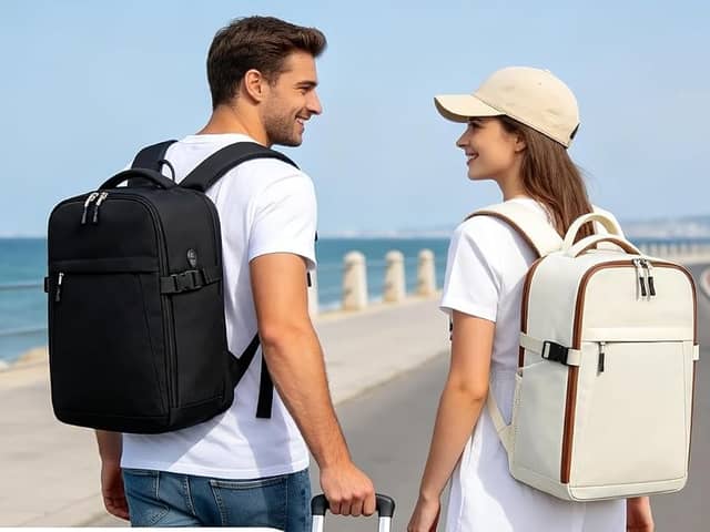 The Hayayu 40x30x20cm Ryanair cabin backpack is currently £15.99, reduced by 41% from £26.99.