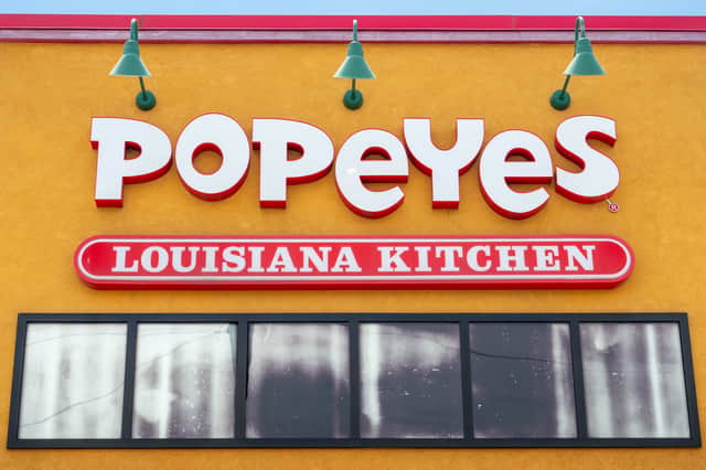Popeyes opened its first UK restaurant in 2021