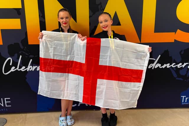 Aaliyah & Lola Representing Team England!