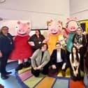 Andrew at the opening of Honeyhill Family Hub