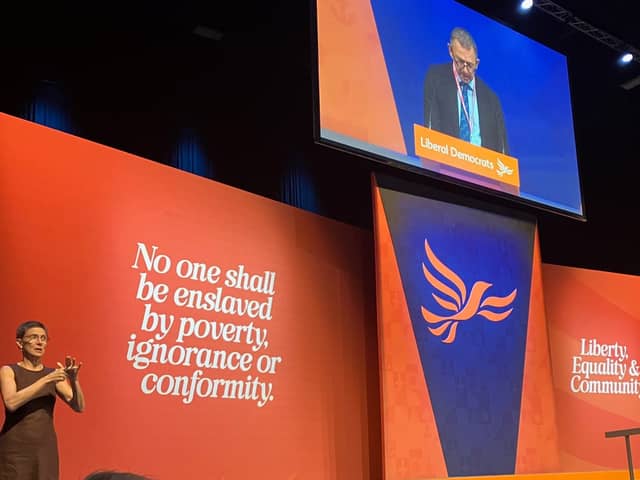 Lib Dem conference in Brighton
