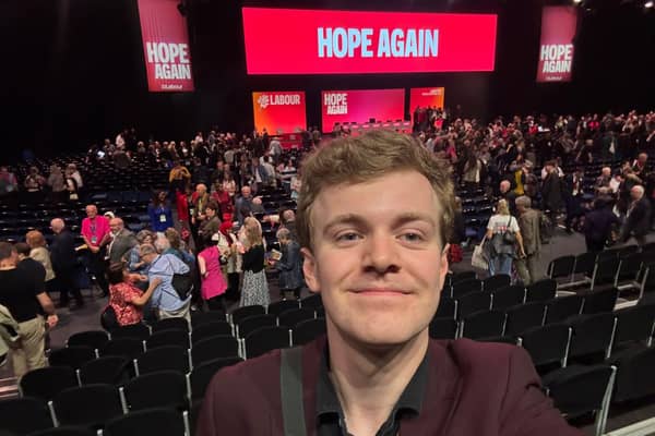 Sam Carling at the 2026 Labour Party conference