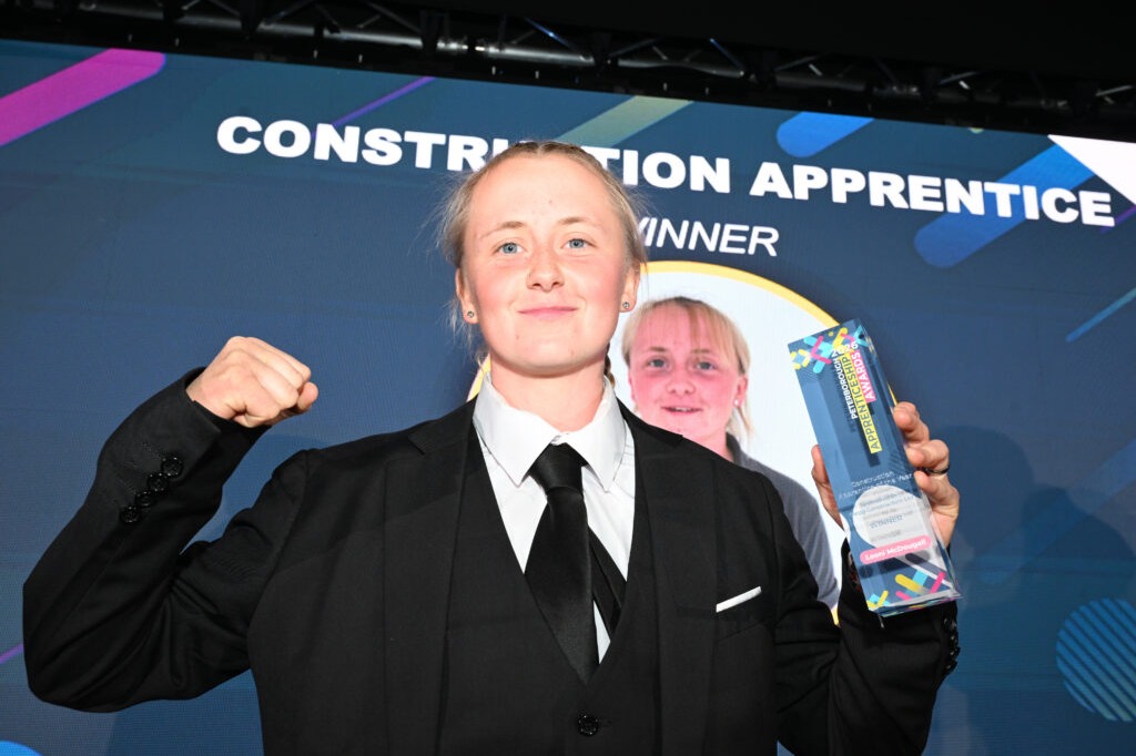 Contstruction Apprentice Allison Homes apprentice takes home Peterborough Telegraph ...