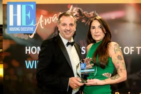 The annual Housing Executive Awards at The Toughsheet Comminity Stadium, Bolton. Picture by Paul Heyes, Tuesday October 06, 2026.