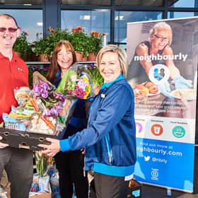Neighbourly charity donation