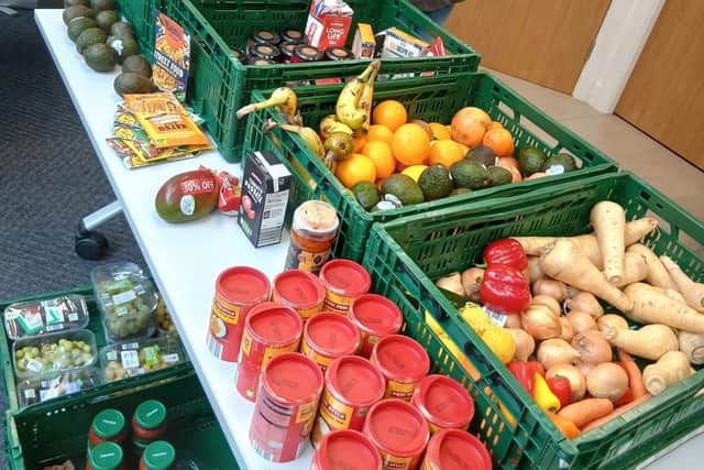 Cllr Kirsty Knight at Food Bank