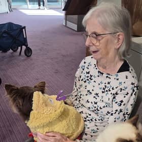 Bayleaf Care Home resident Pauline Cuthew