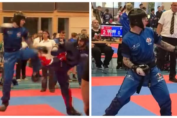 Jack competing at the 2026 World Championships in Thonon-les-Bains, France