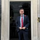 Andrew outside No 10 for the first Rough Sleeping Summit 
