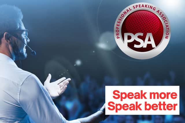 Calling all professional speakers