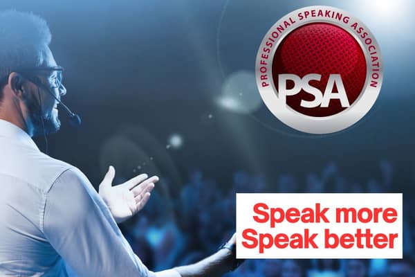 Calling all professional speakers