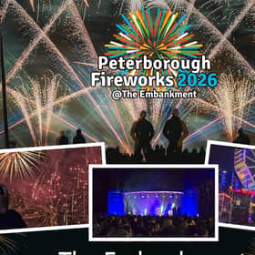 Peterborough Fireworks The Embankment 