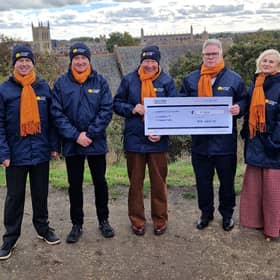 1.	Representatives from MM Wealth joined the Foundation to launch this year’s Surviving Winter Appeal with a cheque handover.