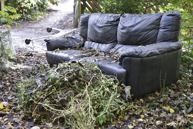 Fly tipping at Bringhurst, Orton Goldhay EMN-190411-140213009