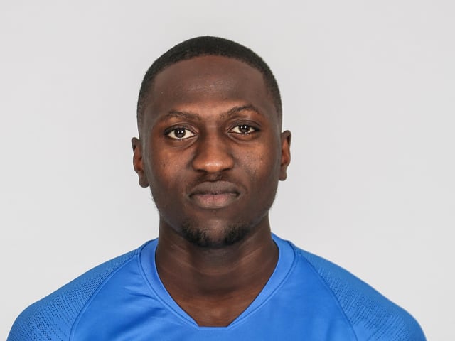Excellent workrate and attitude throughout. He's hard to knock off the ball.