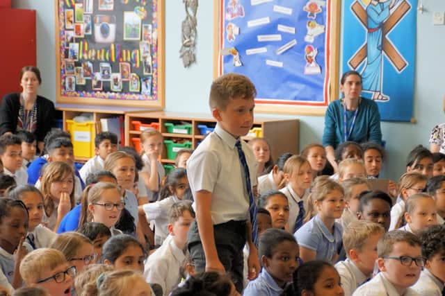St Thomas More Catholic Primary School in Peterborough