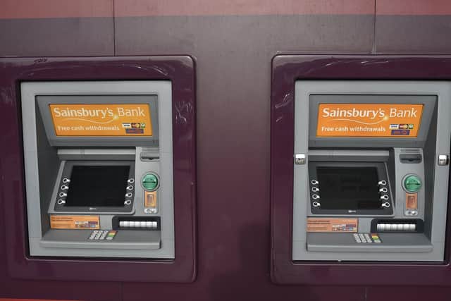 ATMs at Sainsbury's in Bretton EMN-191120-125322009