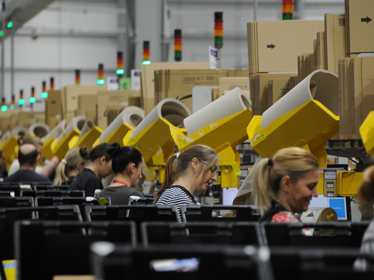 Amazon workers in Peterborough poised for Black Friday rush as shoppers