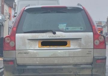 Driver reported and vehicle seized