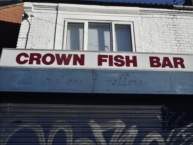 PT Chip Shop of the Year nominees. Crown Fish Bar, Lincoln Road EMN-190212-170759009